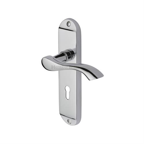 ALGARVE LEVER HANDLE ON BACKPLATE